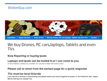 Tablet Screenshot of brokenguy.com